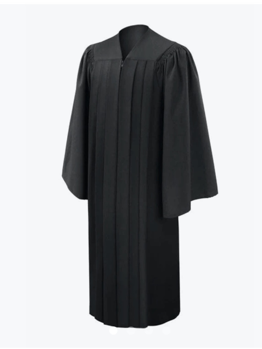 Black High School Graduation Gown
